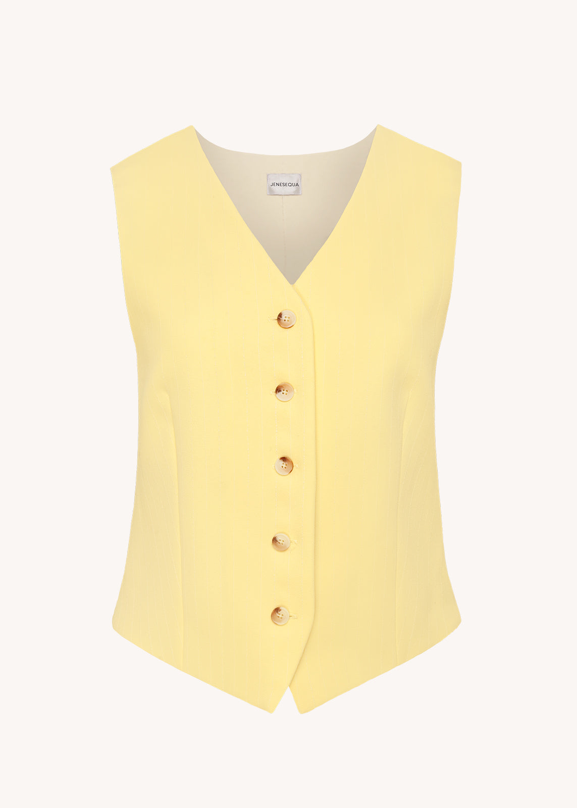 Wool Vest Venis Yellow