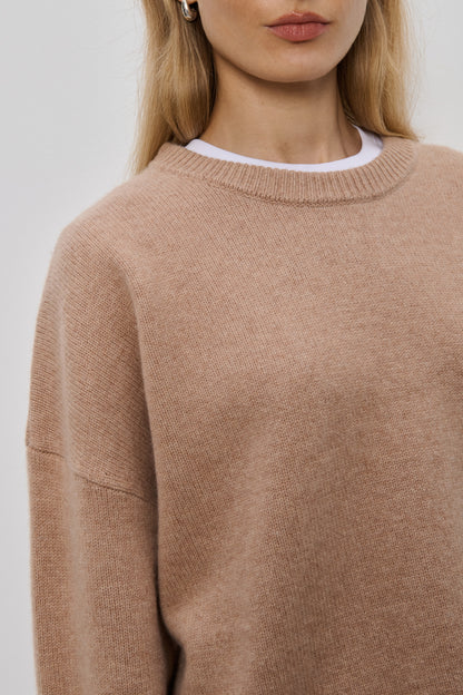 Savio Camel Sweater