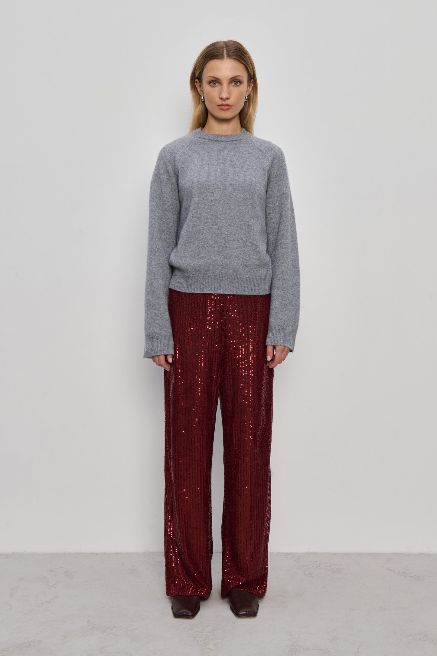 Chollet Burgundy Trousers