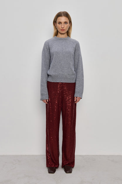 Chollet Burgundy Trousers