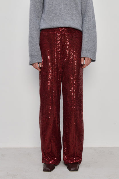 Chollet Burgundy Trousers