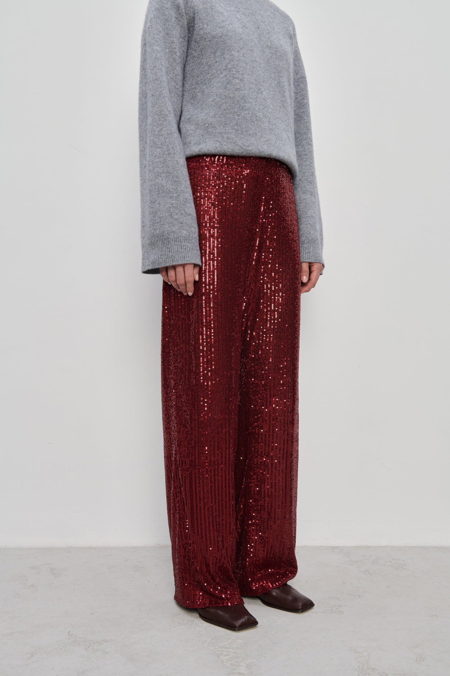 Chollet Burgundy Trousers