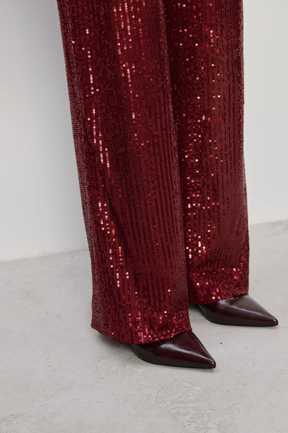 Chollet Burgundy Trousers