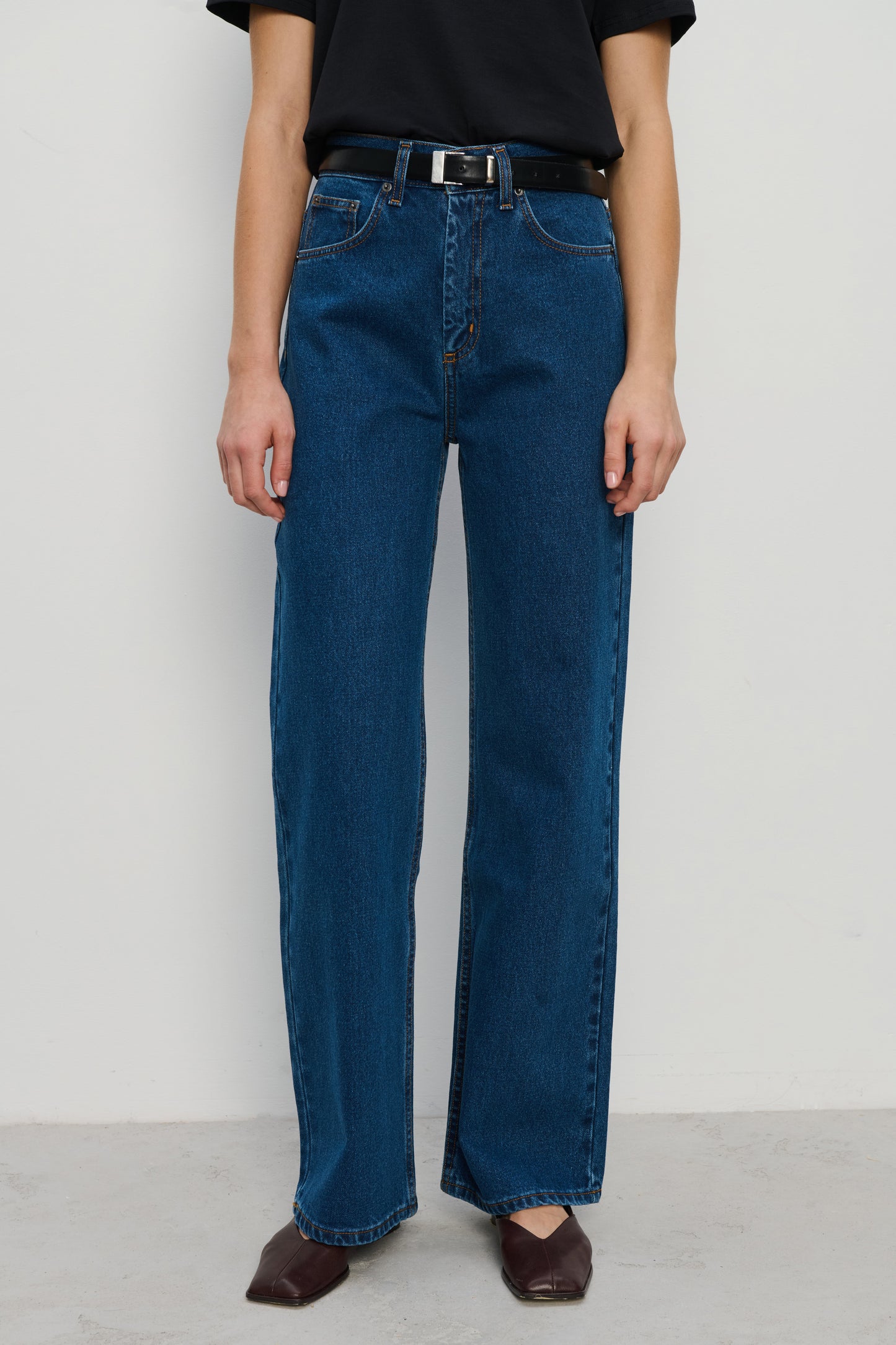 Spodnie Denim Naxos Dark Blue