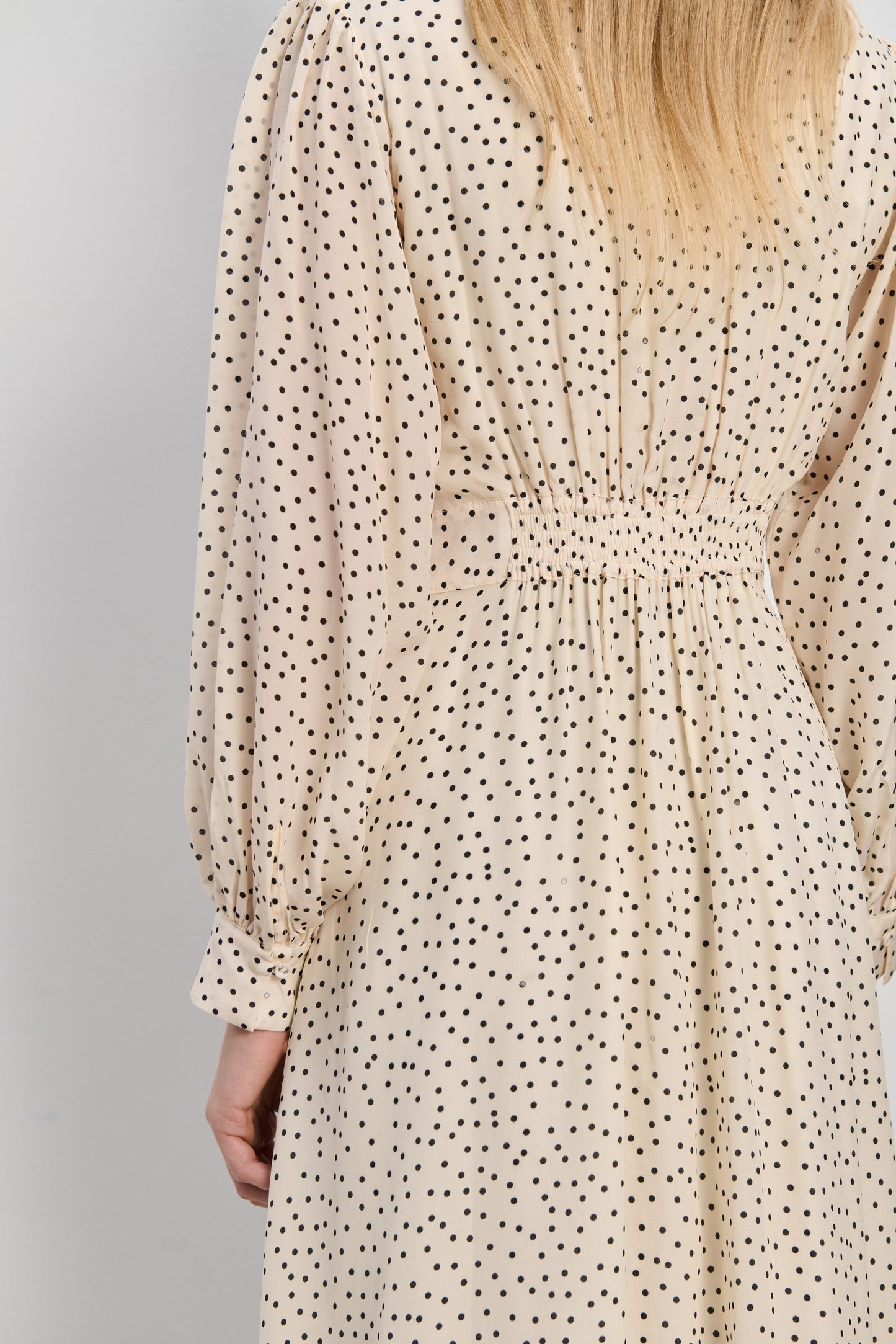 Avignon Cream silk dress