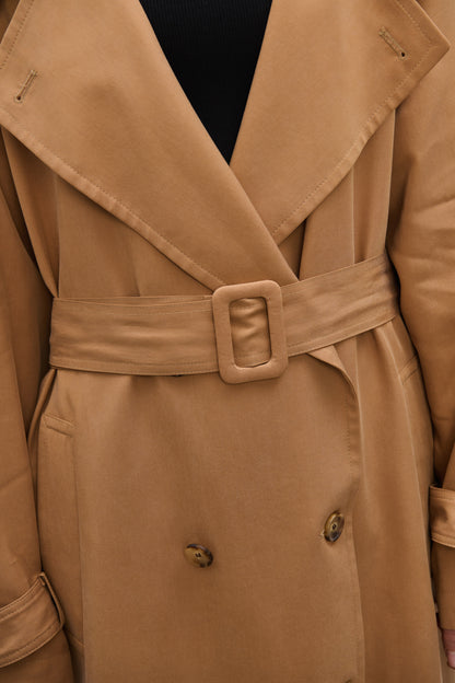 Toulon Camel Trench Coat