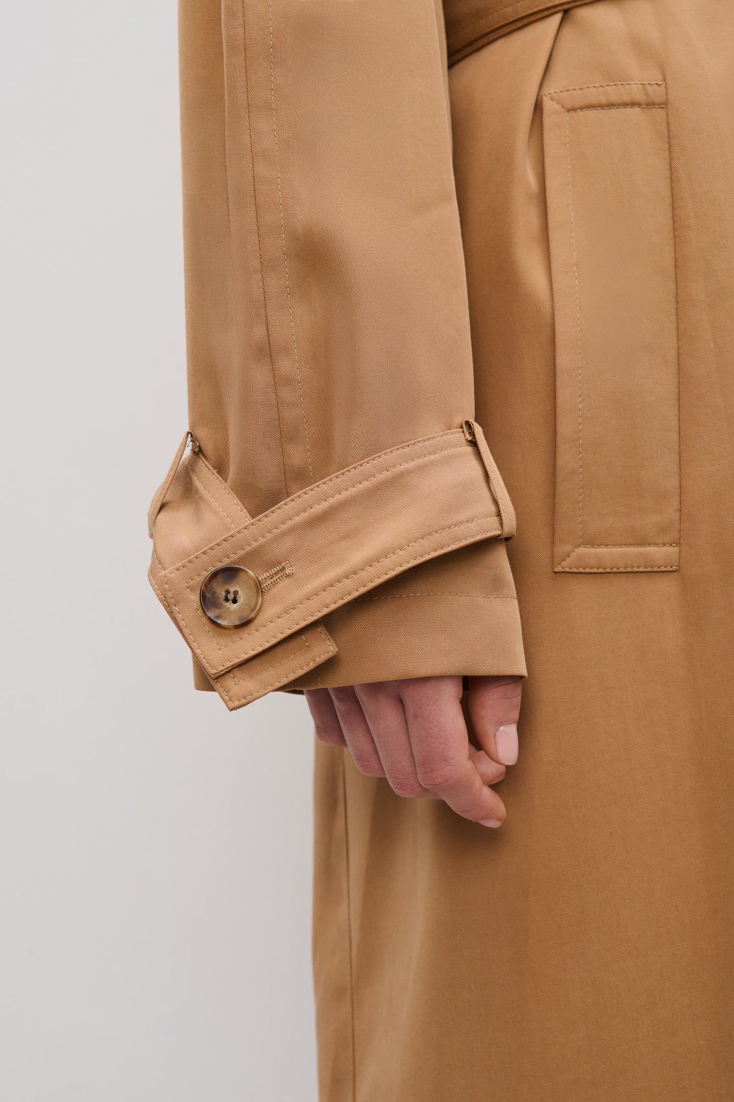 Toulon Camel Trench Coat