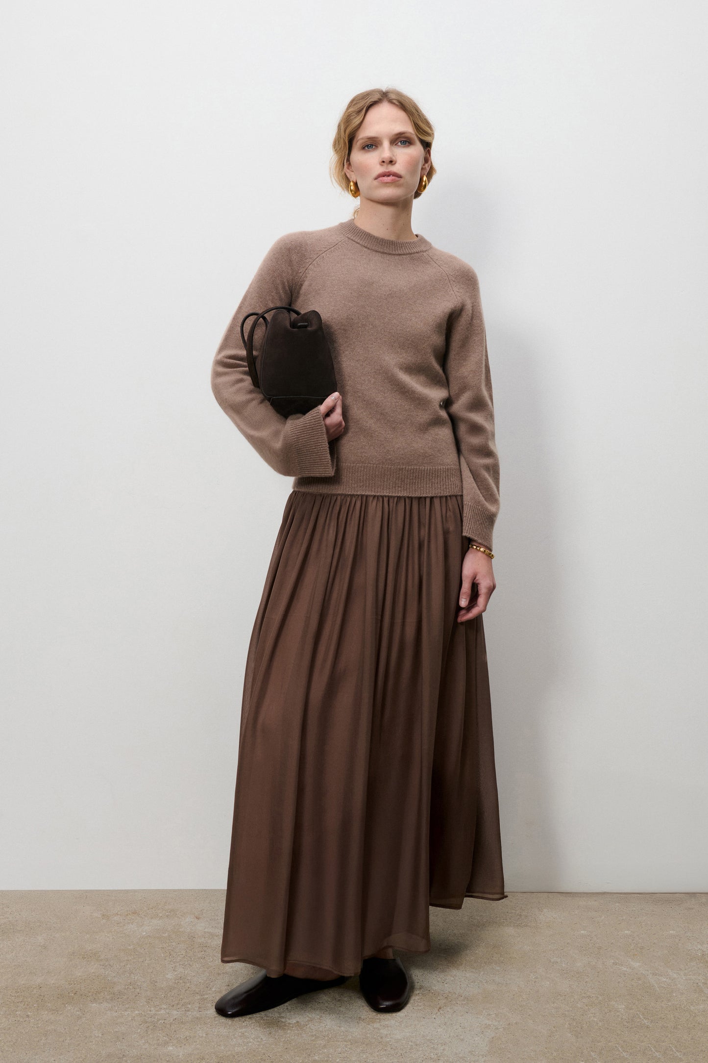 Jedwabna sukienka Cassi Brown
