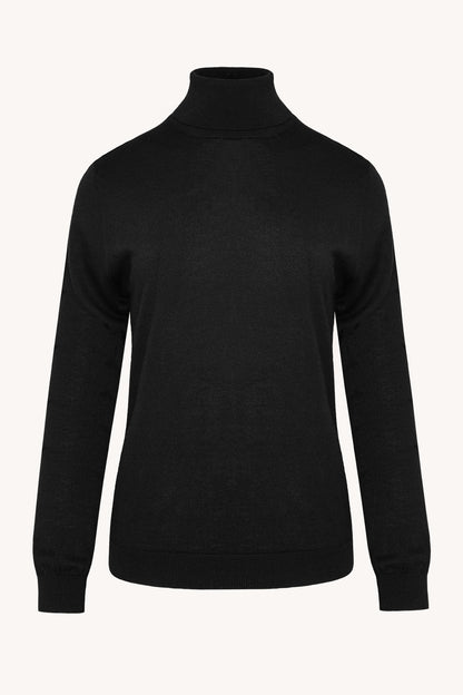 Arlen Black Turtleneck