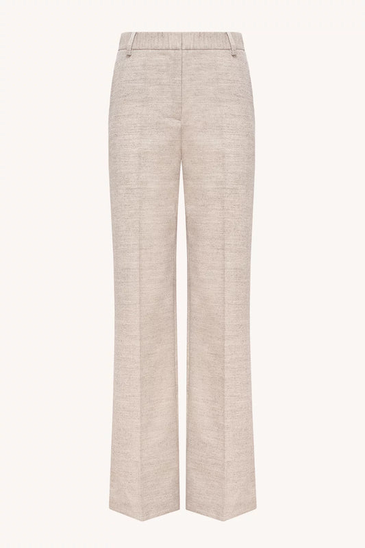 Merano Beige woolen trousers