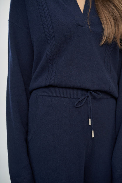 Spodnie Emma Navy Blue