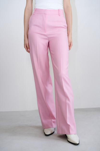 Merano Pink woolen trousers