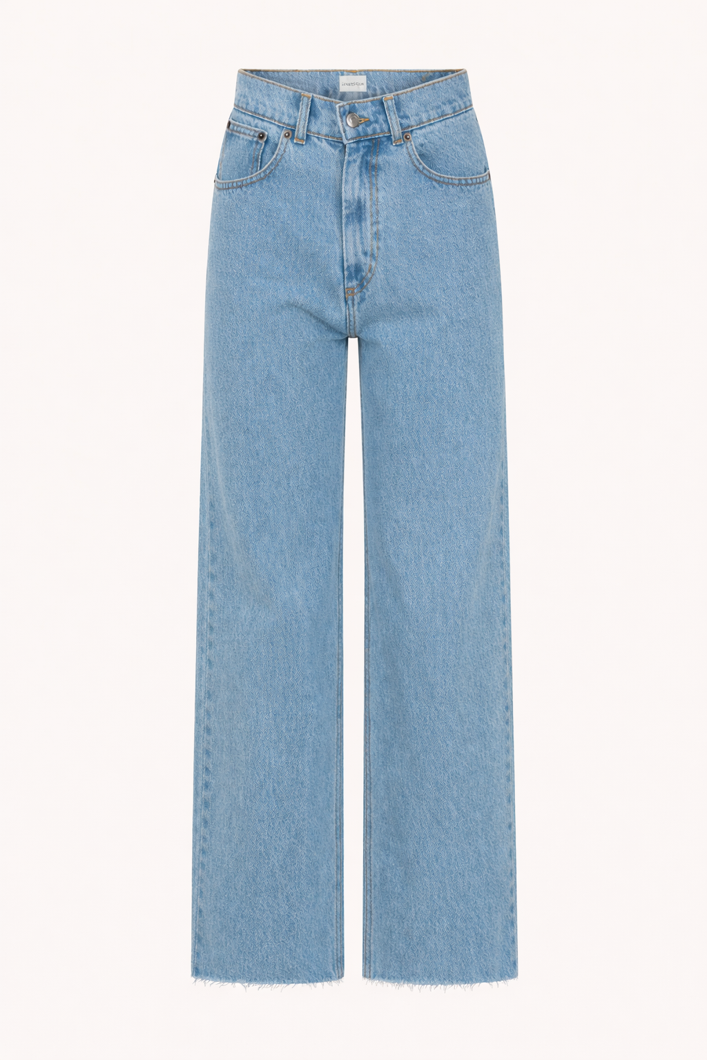 Jeansy Raw Straight Light Blue
