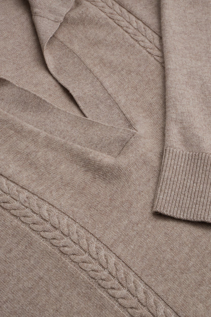Sweter Emma Polo Beige