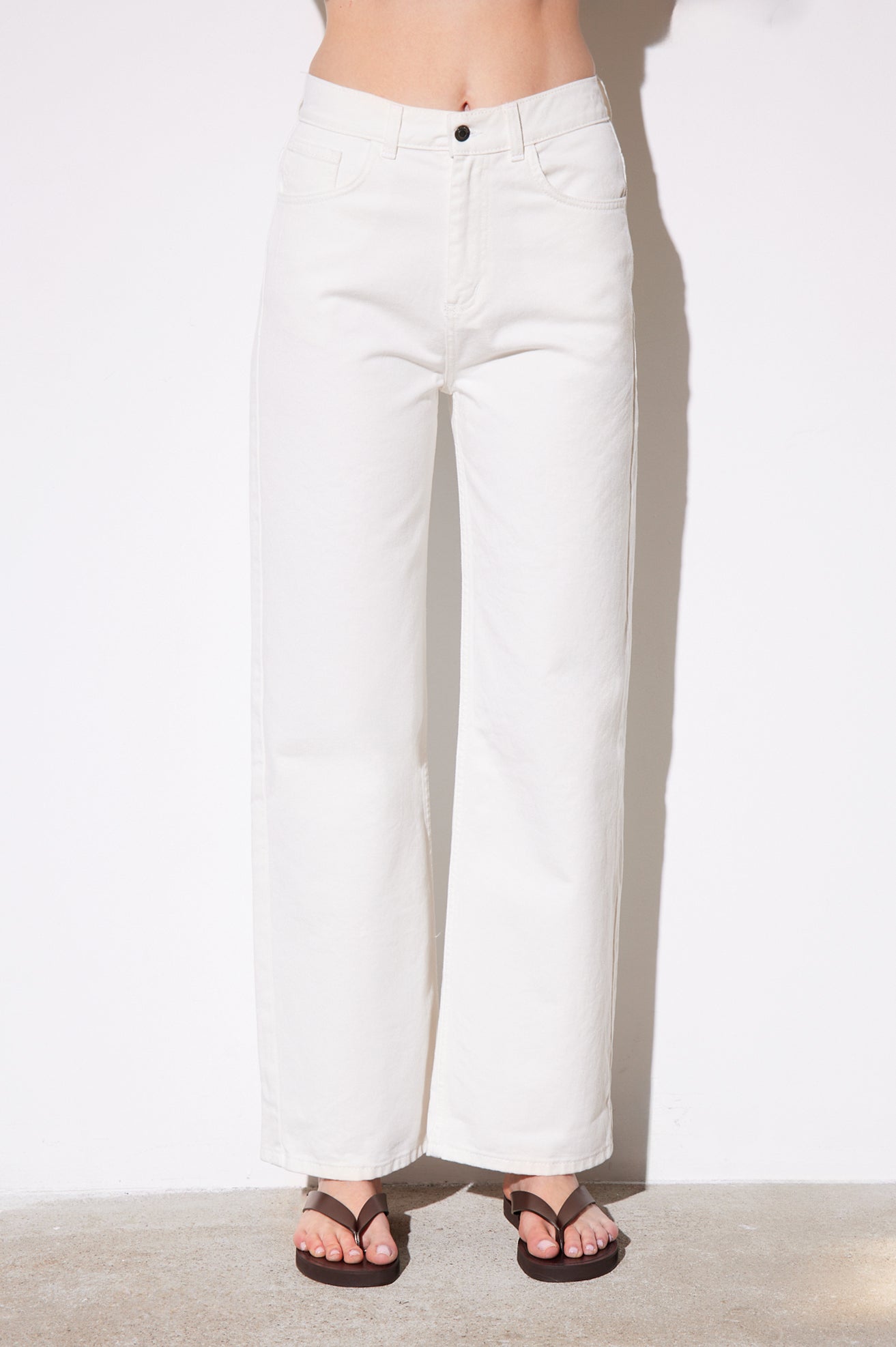 Spodnie Jasper White Regular