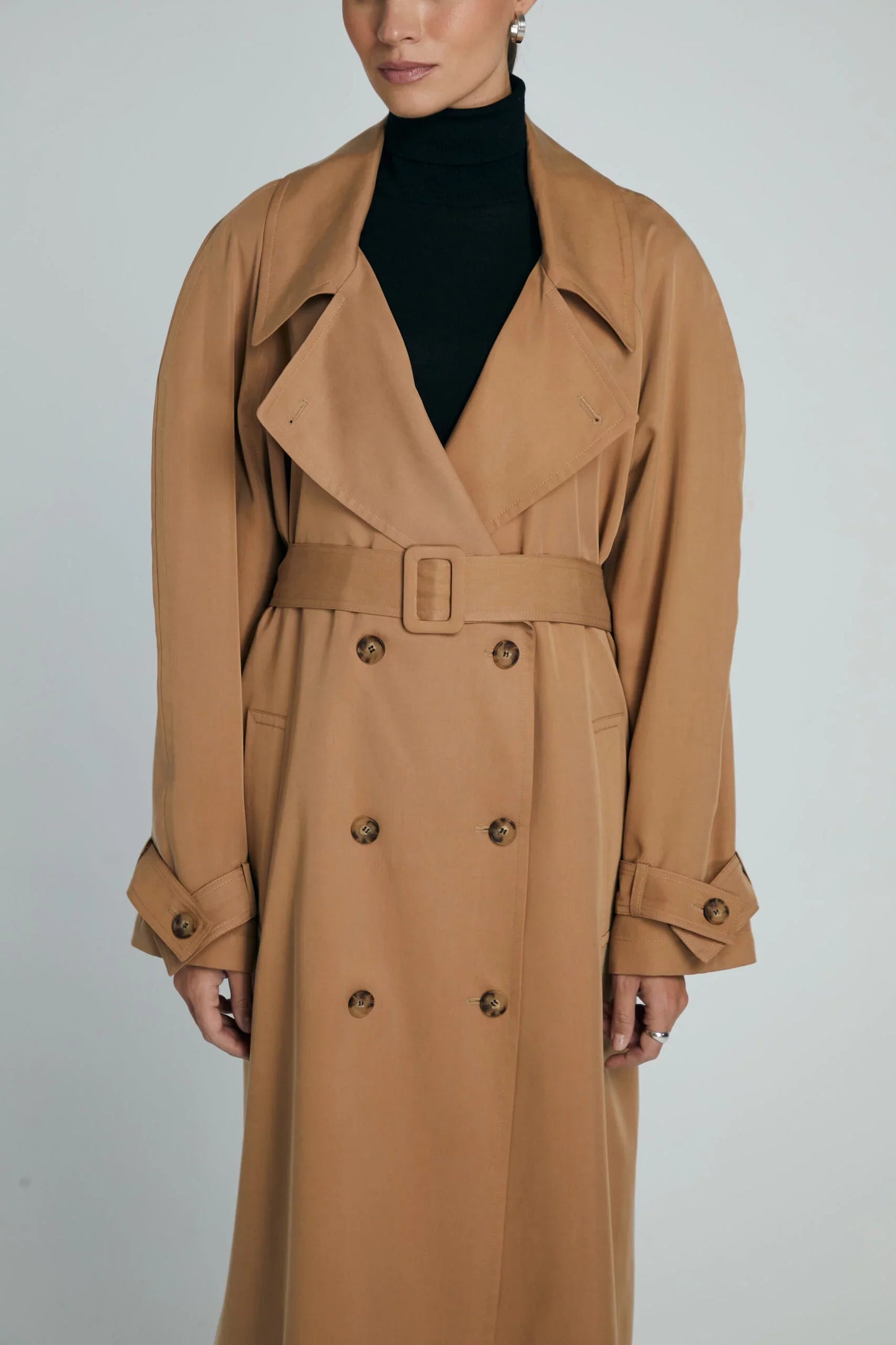 Toulon Camel Trench Coat