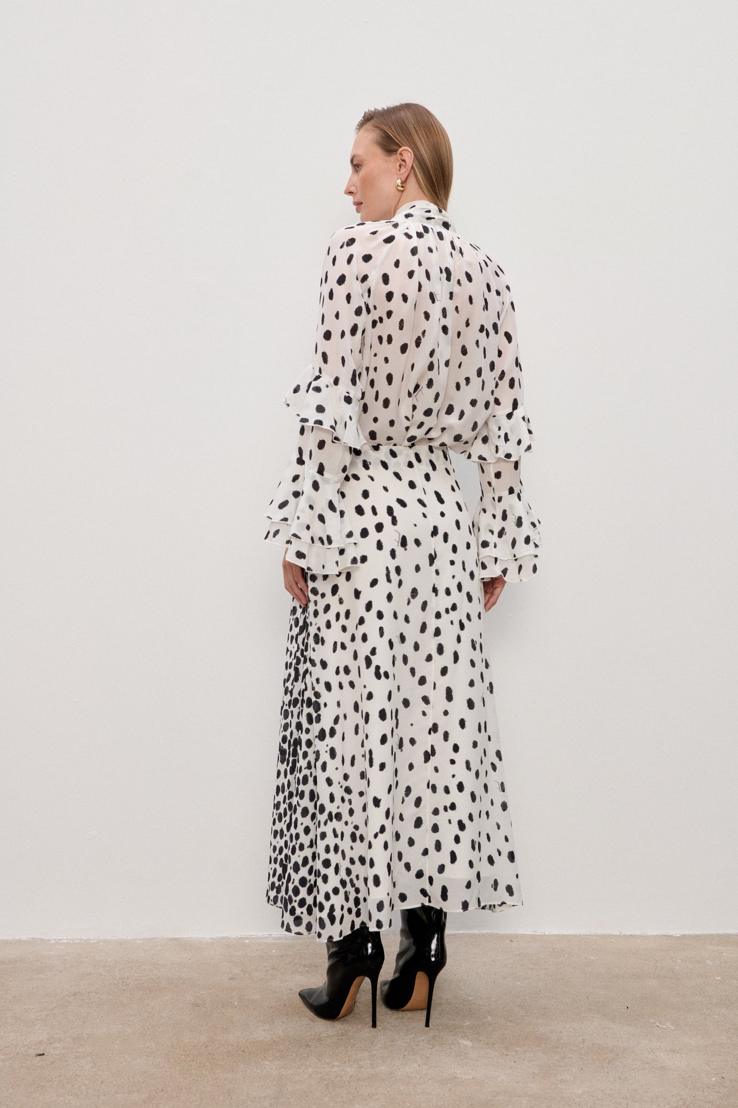 Spódnica jedwabna Kayo