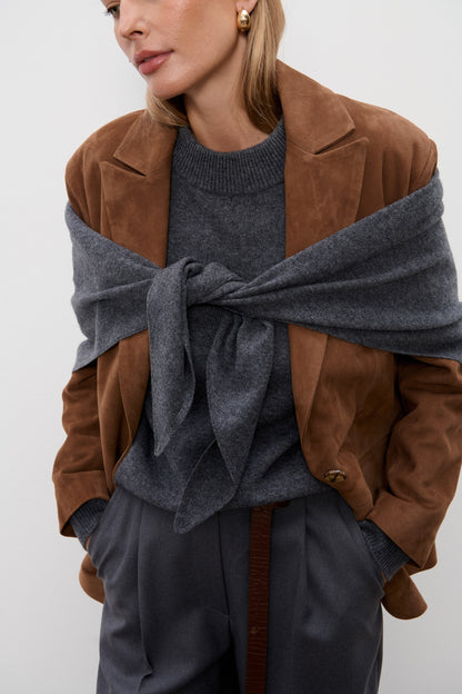 Leon Scarf Grey
