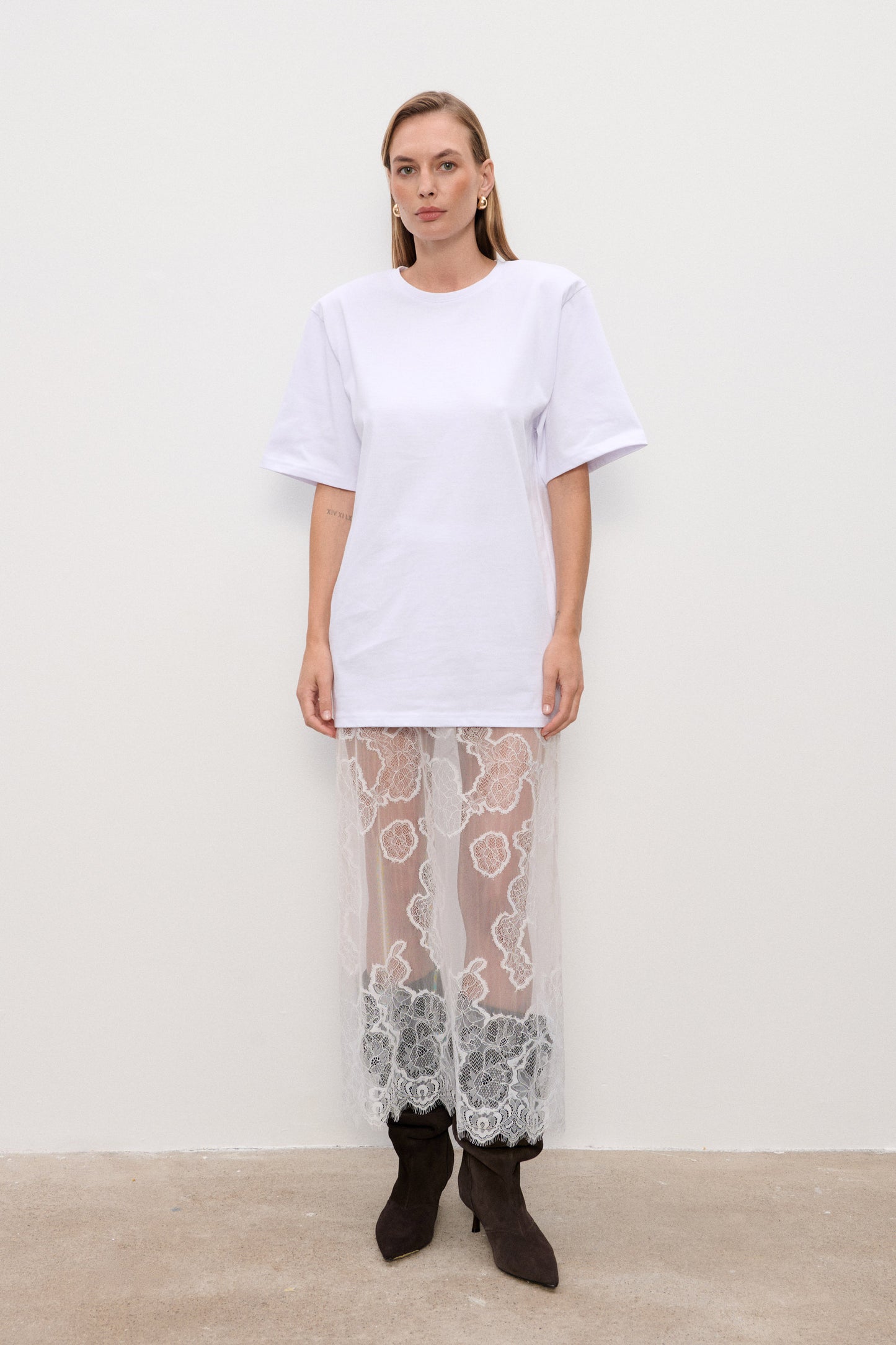 T-shirt Mess White