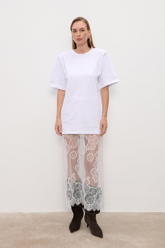 T-shirt Mess White