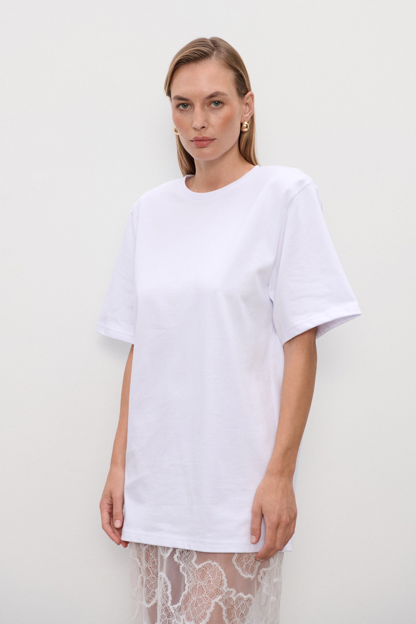 T-shirt Mess White