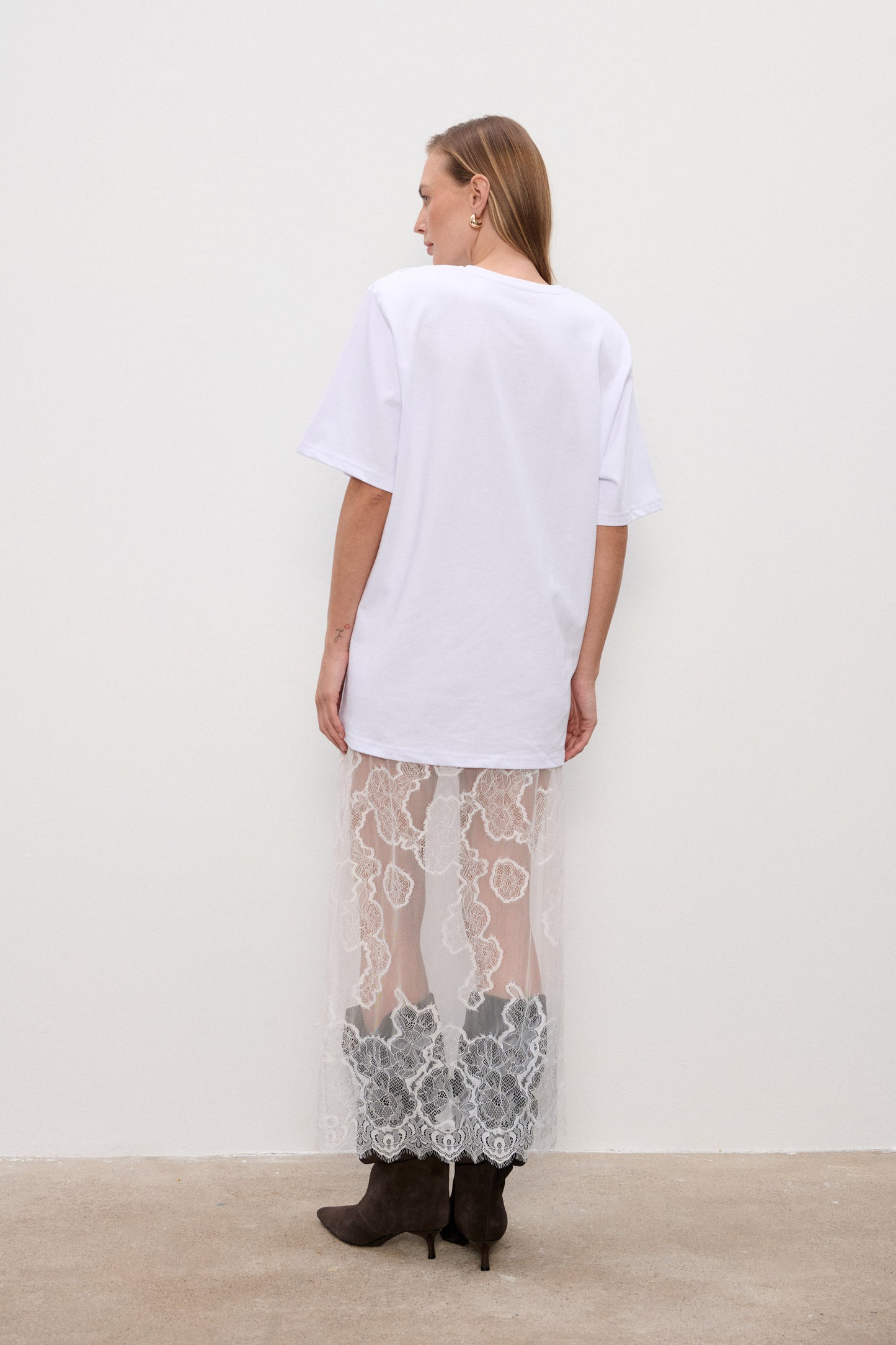 T-shirt Mess White