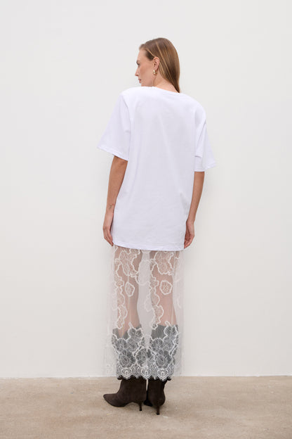 T-shirt Mess White