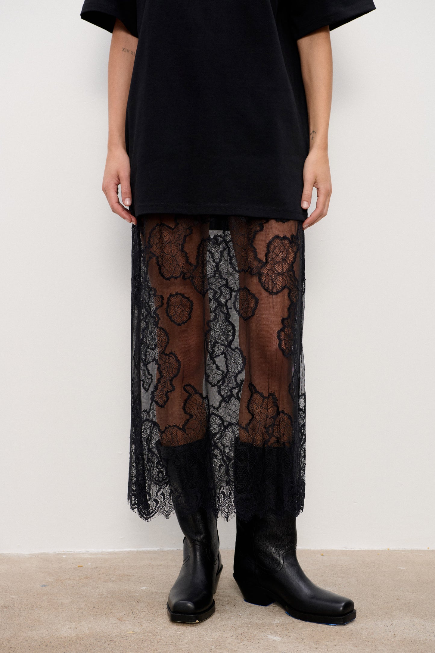 Spódnica Roanne Lace Black