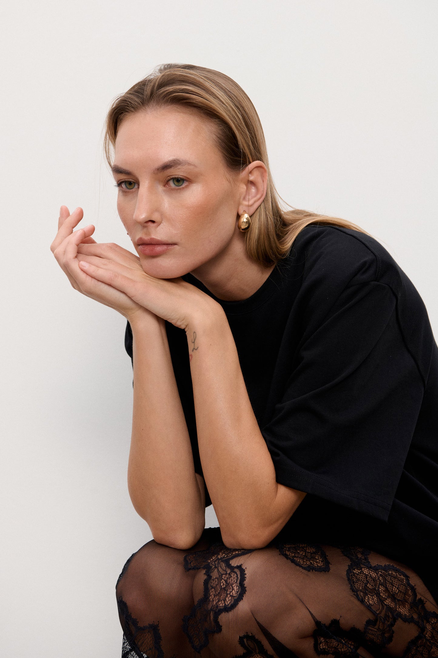 Spódnica Roanne Lace Black