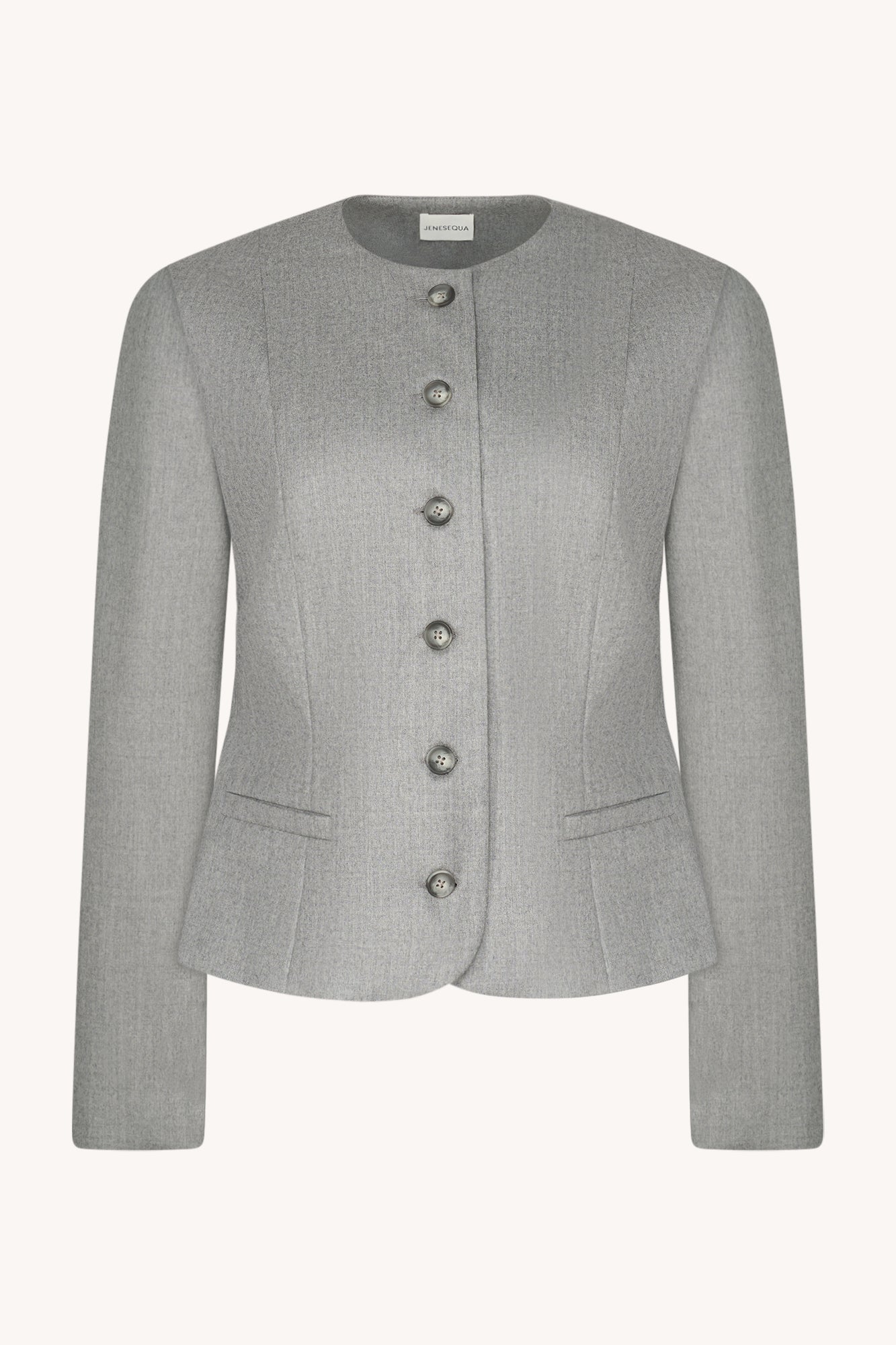 Marynarka Cropped Harry Light Grey