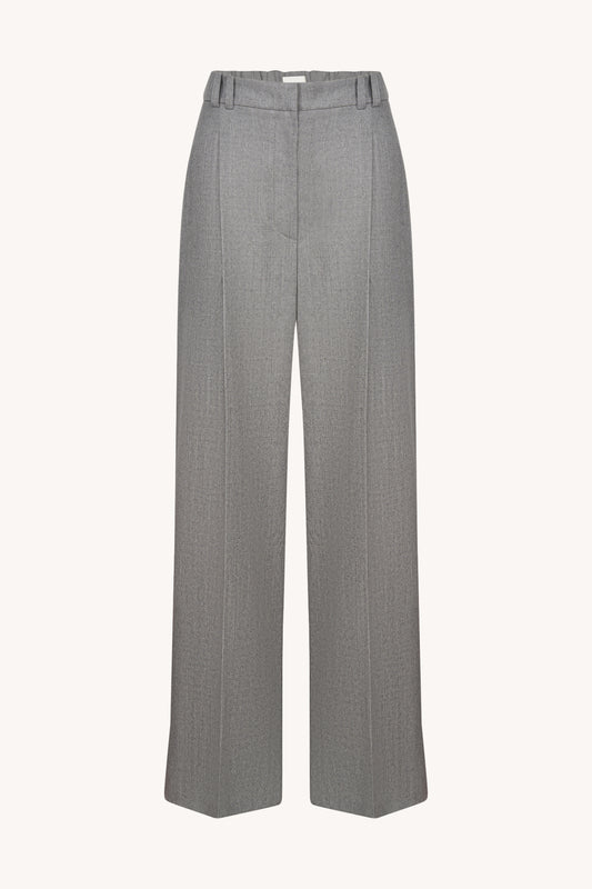 Spodnie wełniane Paul Light Grey