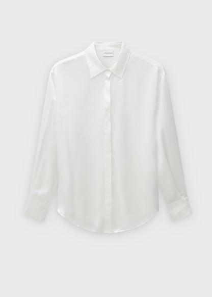 Koszula jedwabna Marbella White