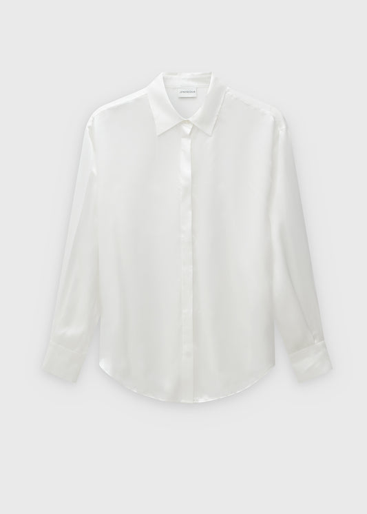 Koszula jedwabna Marbella White