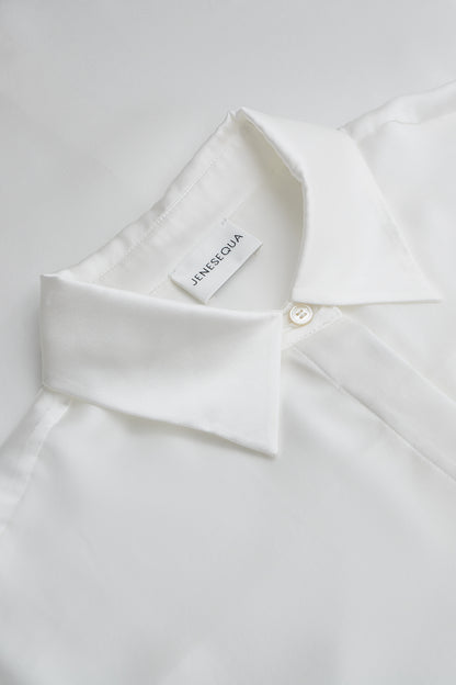 Koszula jedwabna Marbella White