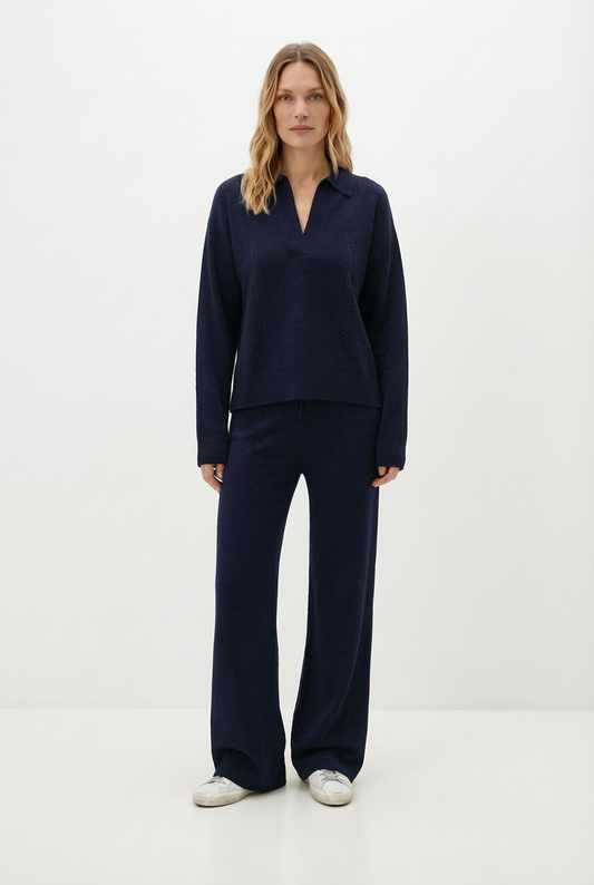 Spodnie Emma Navy Blue