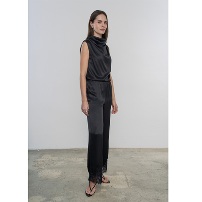 Top jedwabny Naomi Black