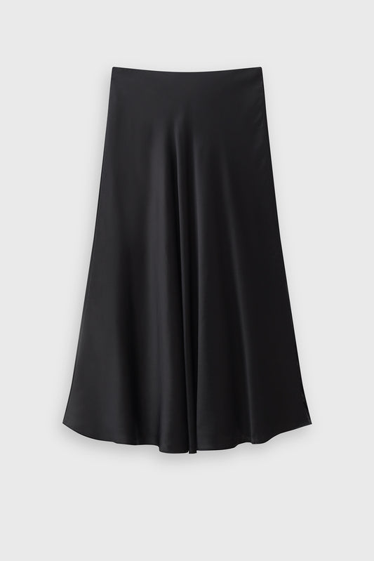Spódnica jedwabna Viva Black