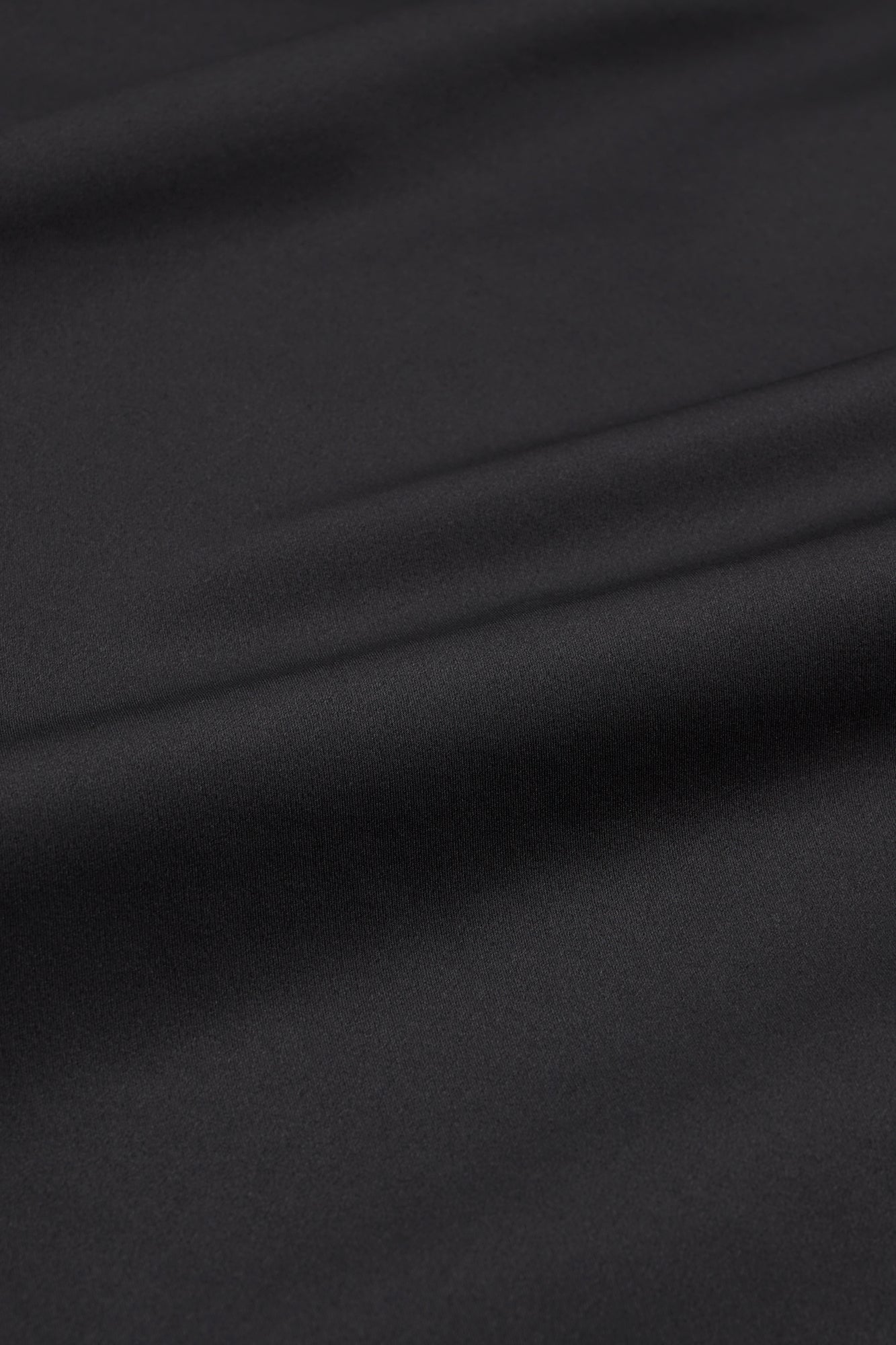 Roanne Maxi Black silk skirt