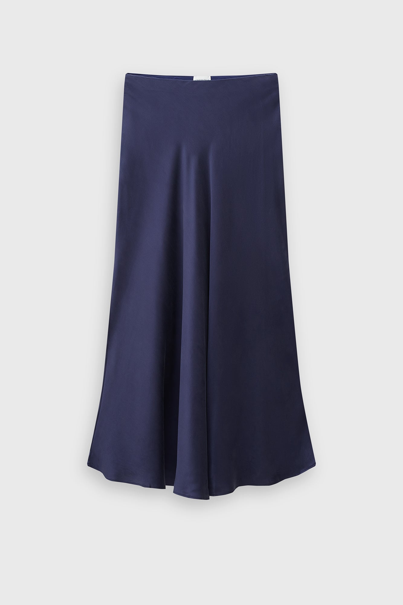 Spódnica jedwabna Viva Navy Blue
