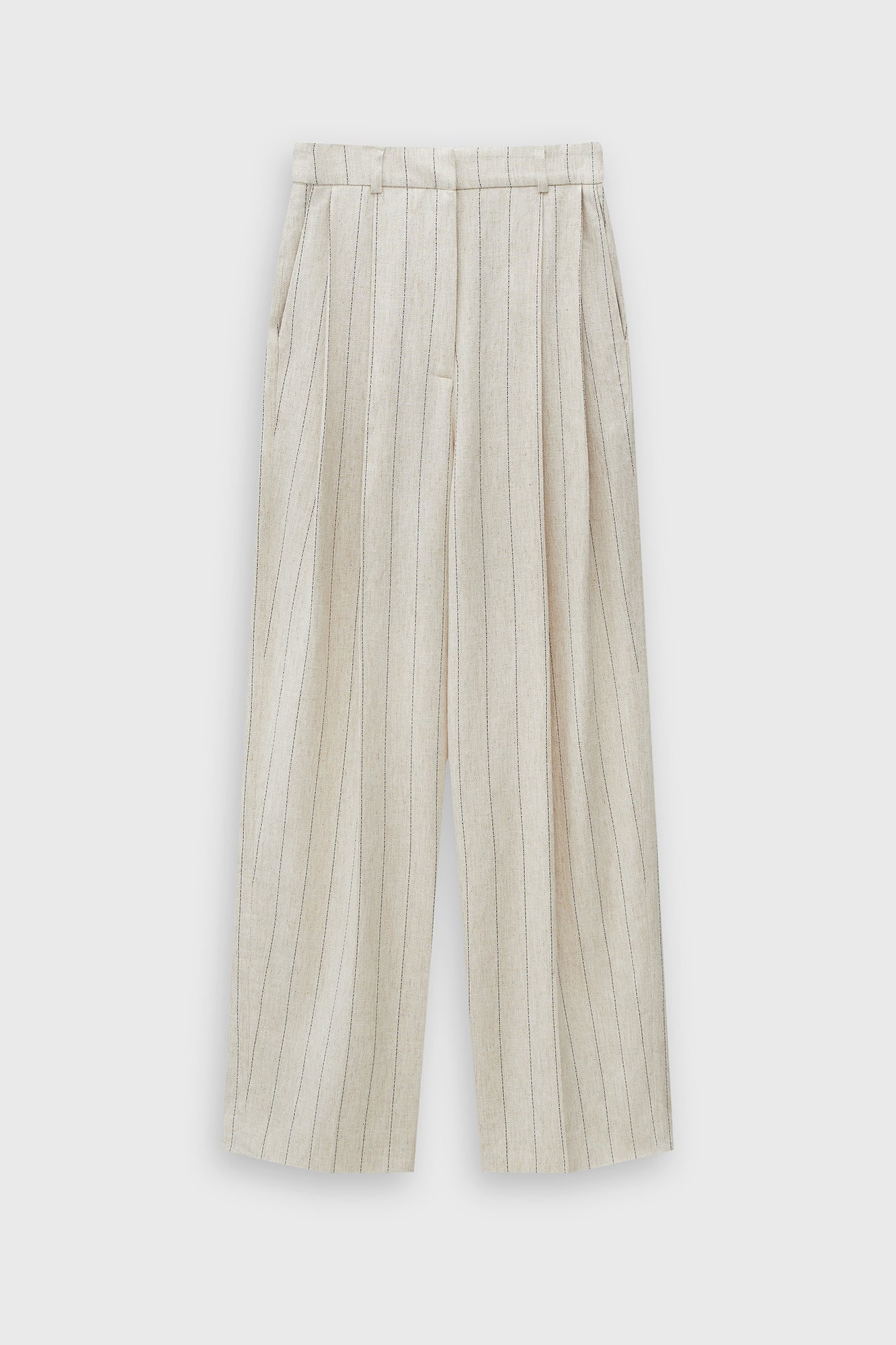 Spodnie Flow Stripe Beige