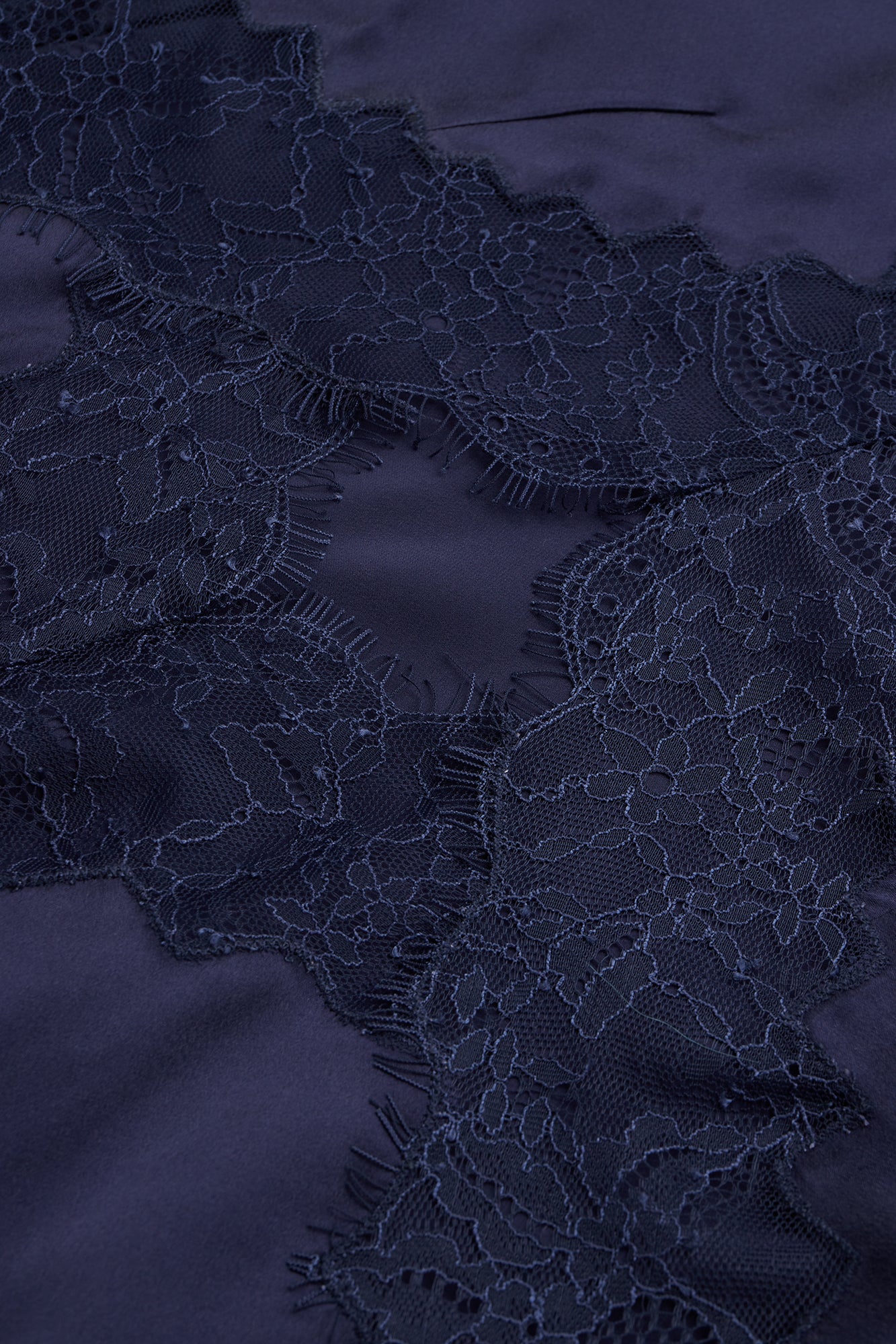 Jedwabna sukienka Mia Navy Blue