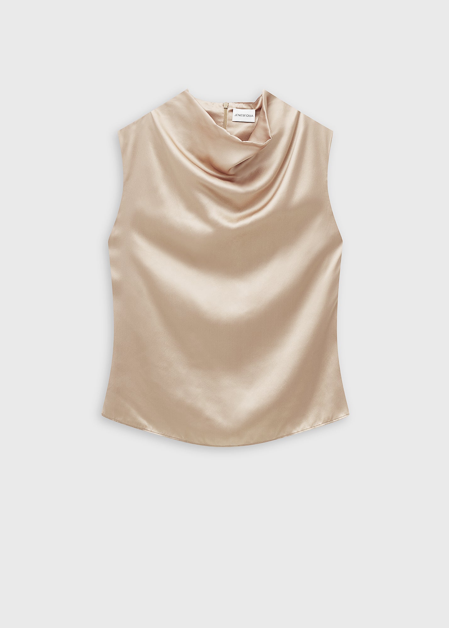 Top jedwabny Naomi Gold