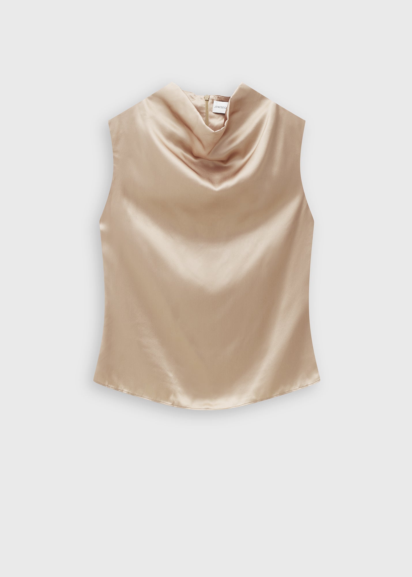 Top jedwabny Naomi Gold