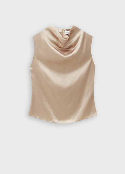 Top jedwabny Naomi Gold