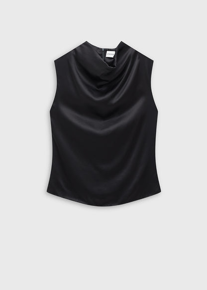 Top jedwabny Naomi Black