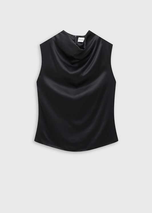 Top jedwabny Naomi Black