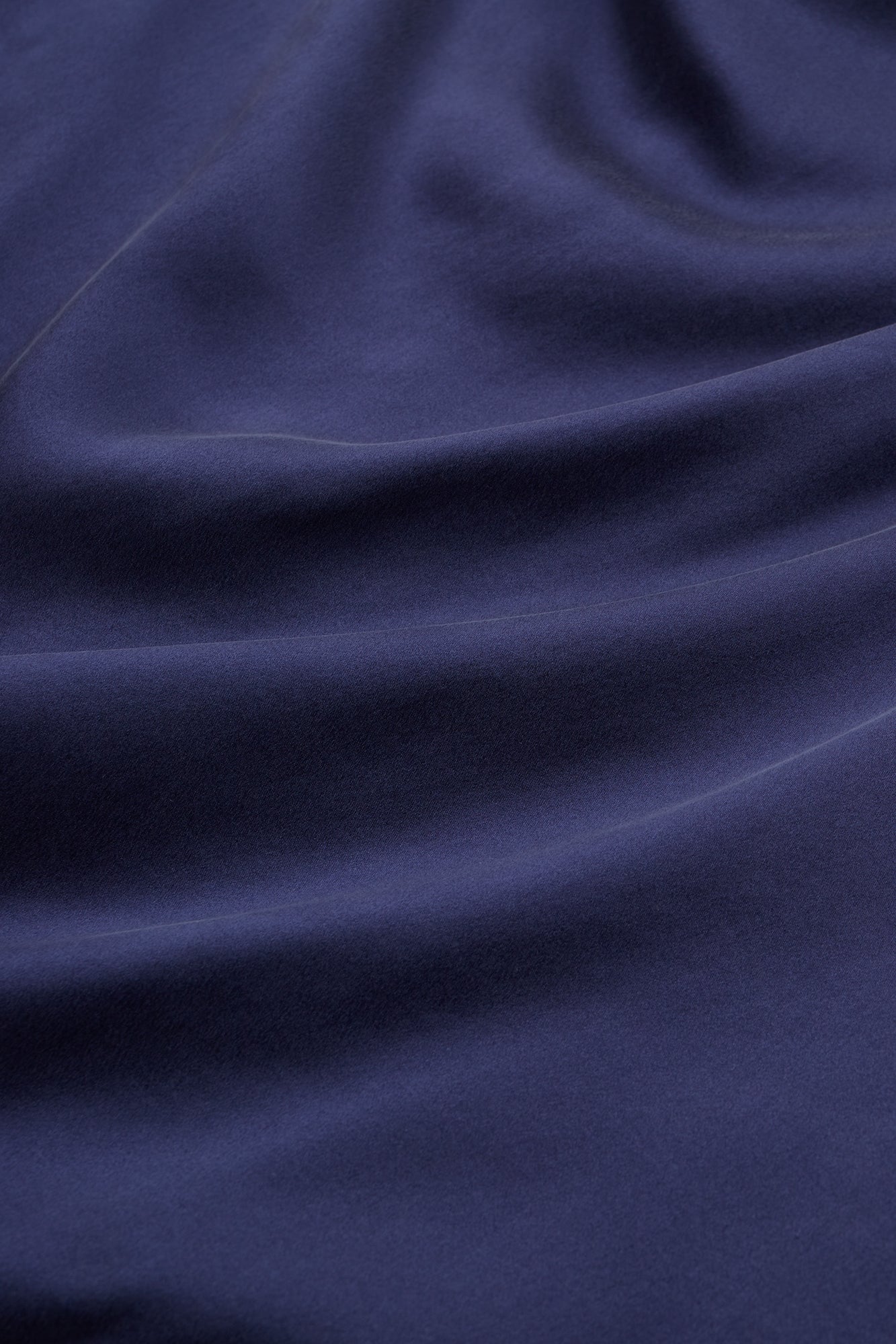 Top jedwabny Naomi Navy Blue