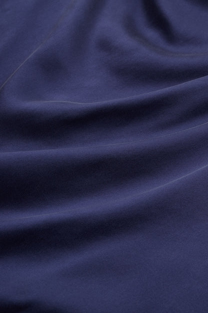 Top jedwabny Naomi Navy Blue