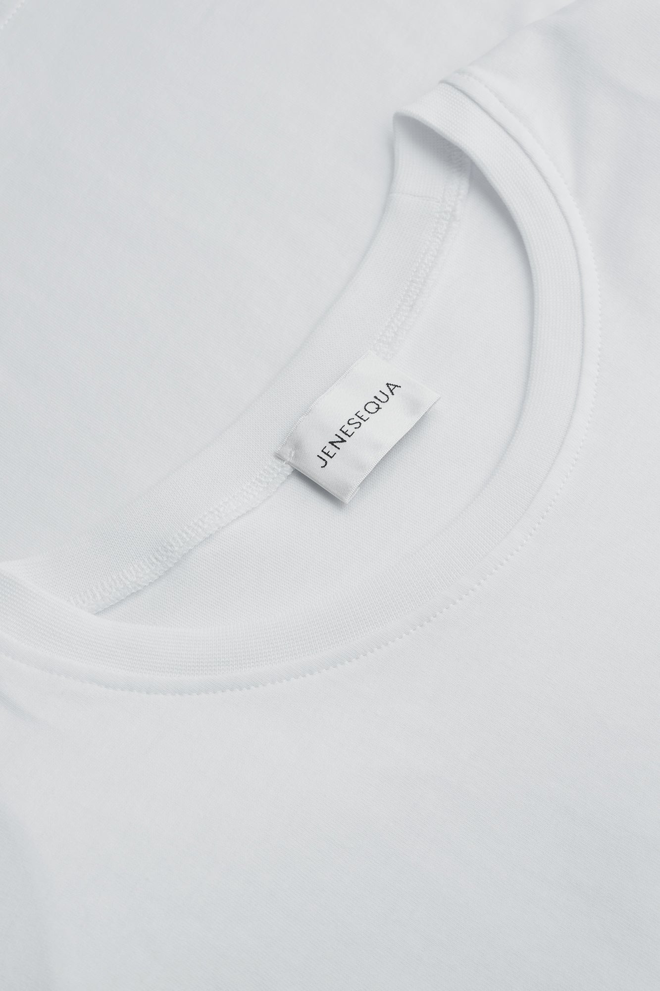 T-shirt Crop Mess White