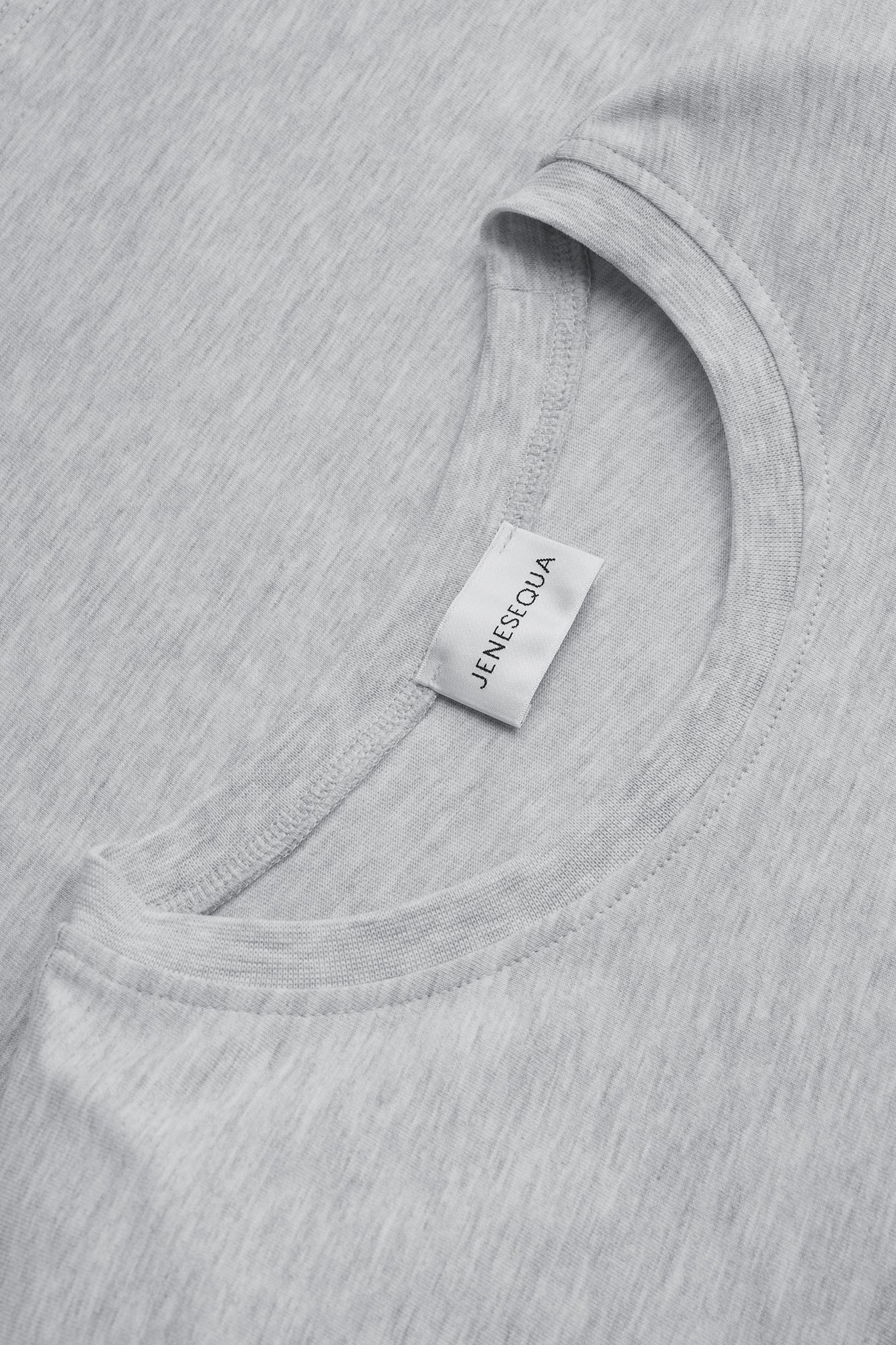 T-shirt Crop Mess Grey
